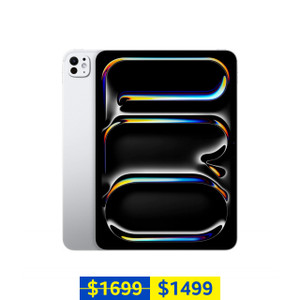 Apple iPad Pro 11-inch (M5 Chip, 256GB, Wi-Fi, Silver, 2025)