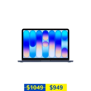 Apple MacBook Neo 13-inch (A18 Pro Chip, 6-Core CPU, 5-Core GPU, 8GB RAM, 256GB SSD, Indigo, 2026)