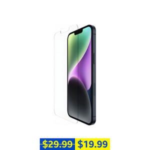 Belkin Screen Force Tempered Glass Treated Screen Protector for iPhone 14 Plus/13 Pro Max Belkin Screen Force Tempered Glass Treated Screen Protector for iPhone 14 Plus/13 Pro Max