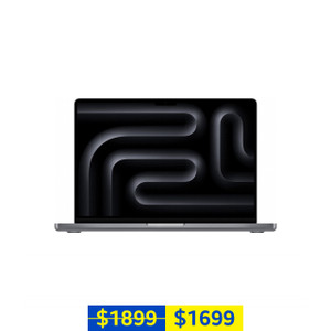 Apple MacBook Pro 14-inch (M3 Chip, 8-Core CPU, 10-Core GPU, 8GB RAM, 512GB SSD, Space Grey, 2023) Apple MacBook Pro 14-inch (M3 Chip, 8-Core CPU, 10-Core GPU, 8GB RAM, 512GB SSD, Space Grey, 2023)