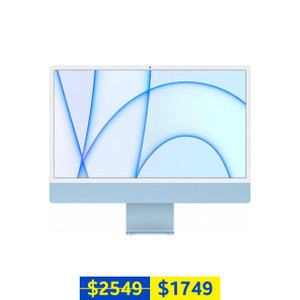 Apple iMac (24'' 4.5K, M1 Chip, 8-Core CPU, 8-Core GPU, 8GB RAM, 512GB SSD, Blue, 2021) Apple iMac (24'' 4.5K, M1 Chip, 8-Core CPU, 8-Core GPU, 8GB RAM, 512GB SSD, Blue, 2021)