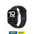 Apple Watch Series 10 GPS + Cellular 46mm Jet Black AIuminum Case with Black Sport Band (Medium/Large)
