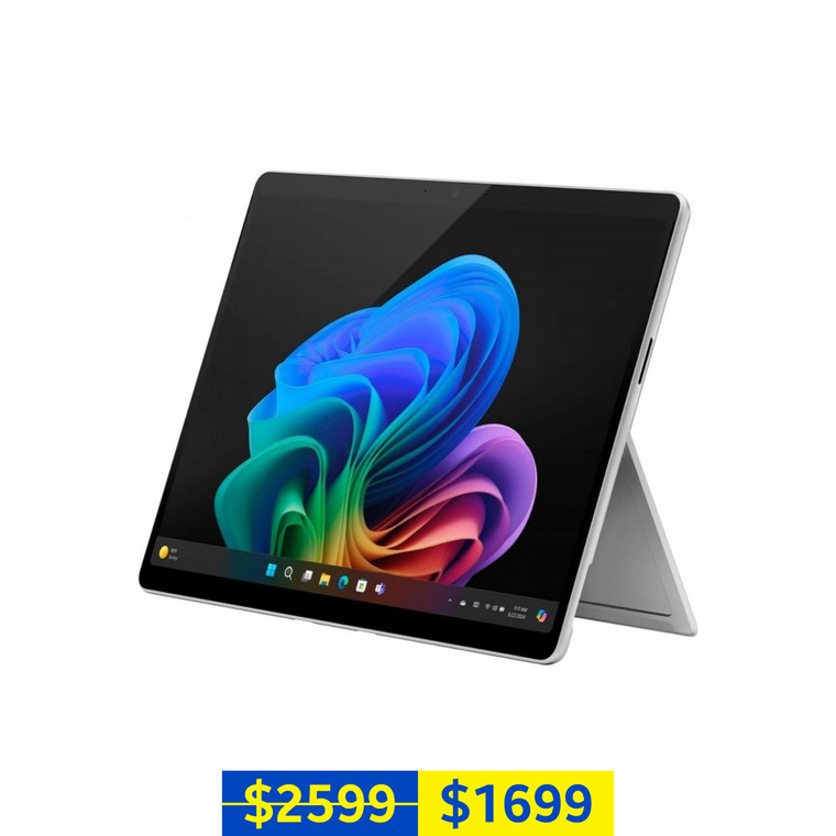 Microsoft Surface Pro (11th Edition) Copilot+PC 13" LCD Snapdragon X Plus 10-Core/16GB/512GB (Platinum)