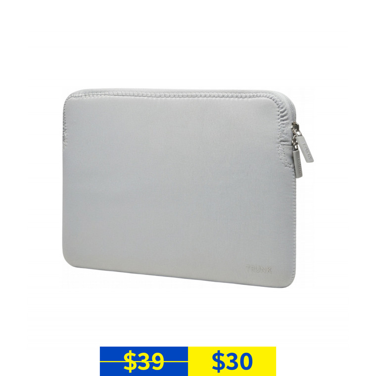 Trunk Neoprene Sleeve for Apple MacBook Pro 14-inch (Silver Cloud)