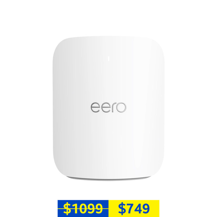 Amazon eero Max 7 TrueMesh Wi-Fi 7 Tri-Band Router 1-Pack (White)