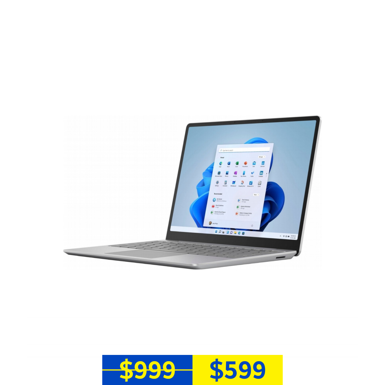 Microsoft Surface Laptop Go 1 (12.4'' IPS 60Hz Touch, Intel Core