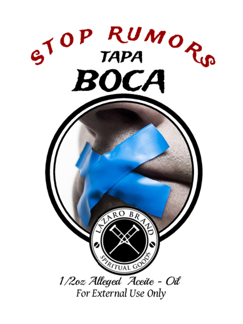 Stop Rumors Tapa Boca Spiritual Oil To Stop Gossip, Cut Cords