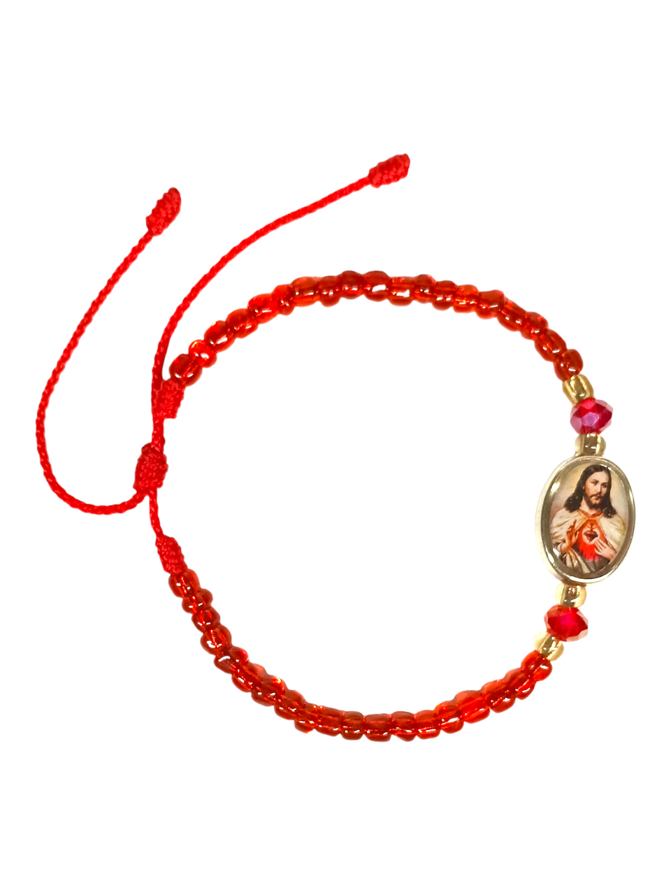 Sacred Red Thread Bracelet With Bells