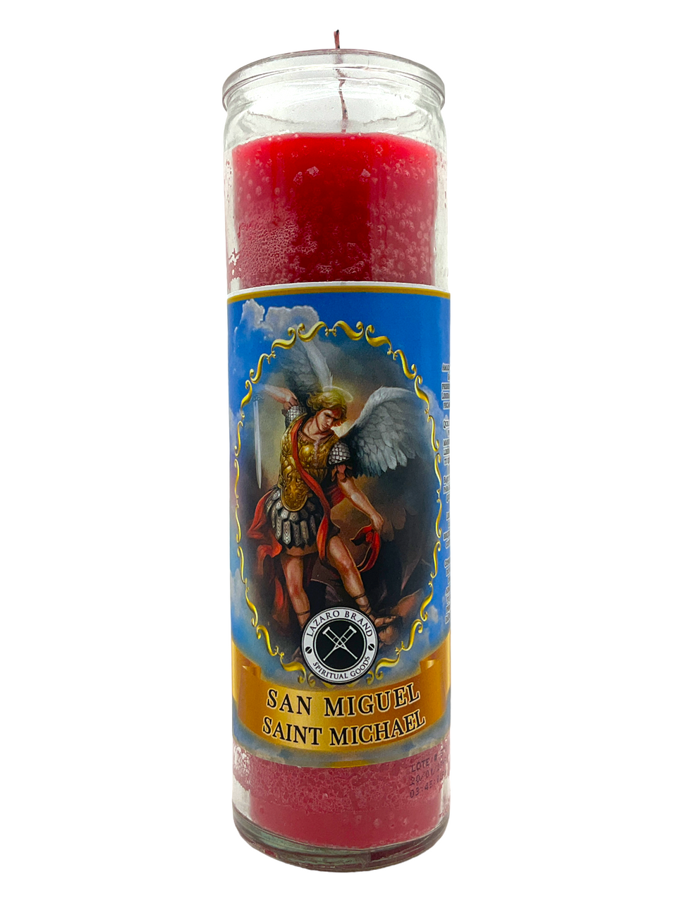 Archangel Saint Michael (San Miguel) Prayer Candle – Protection