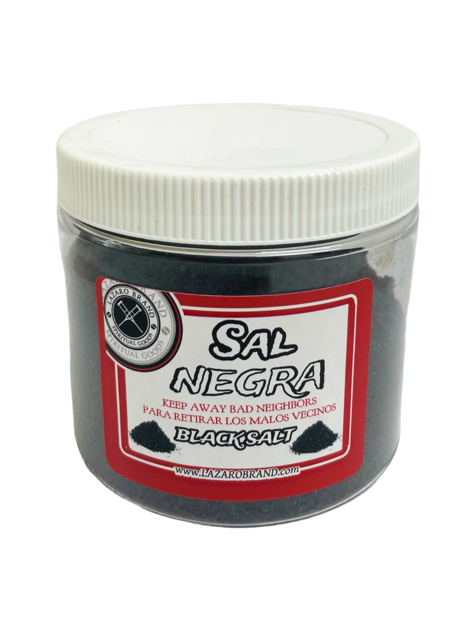 Black Salt Sal Negra 16oz For Protection, Run Devil Run, Go Away Enemies,  ETC. - Lazaro Brand Spiritual Store