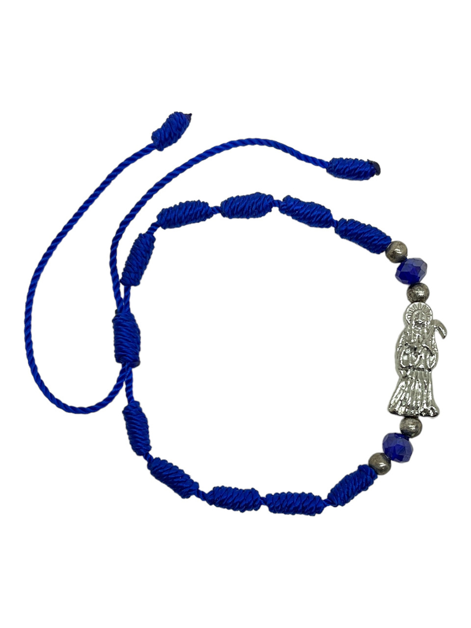 DIY Rosary Making Kit Blues includes: Twine, Knotting Tool, and