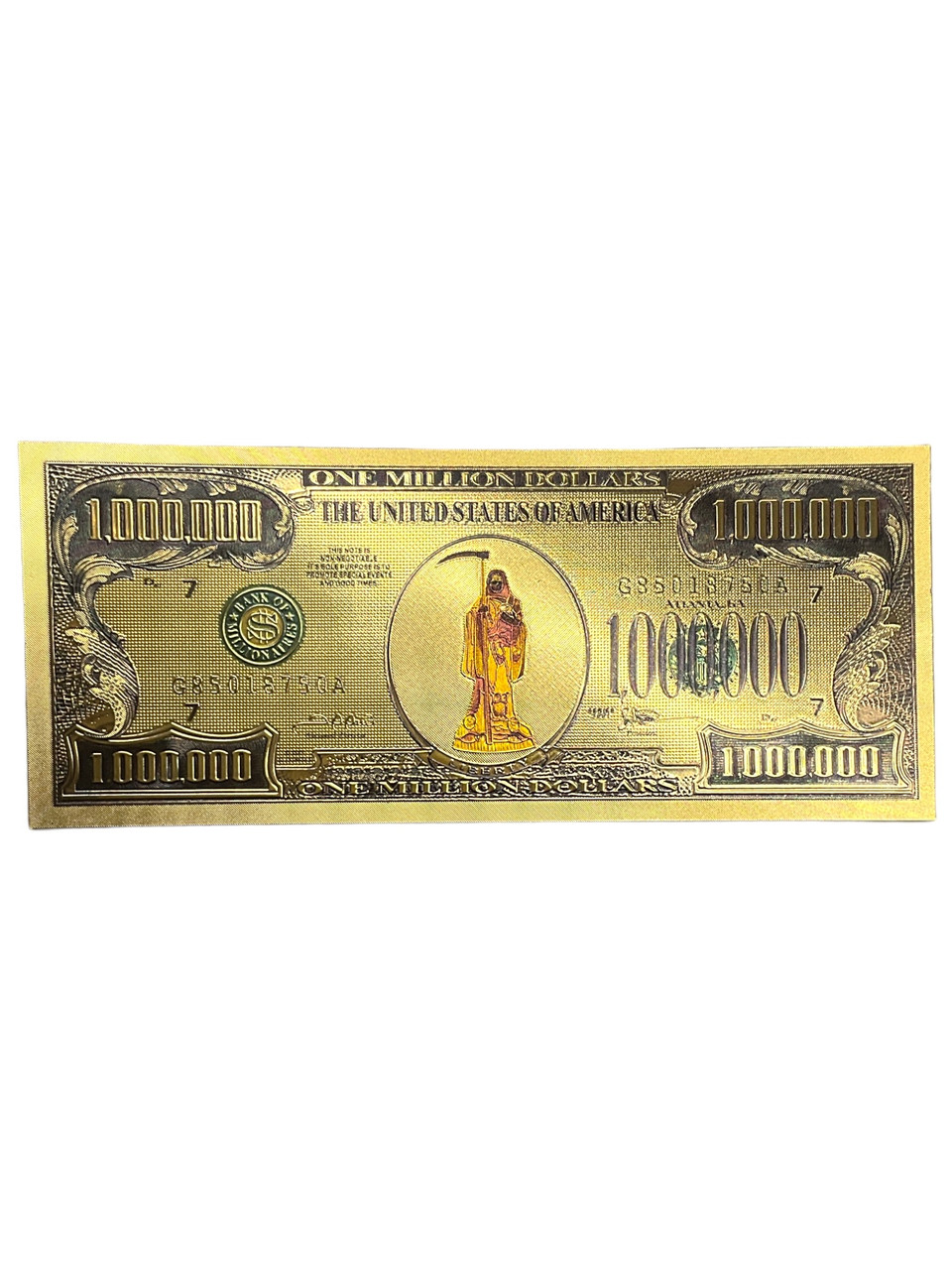 $1,000,000 Santa Muerte Lucky Silver Money Talisman: Good Luck ...