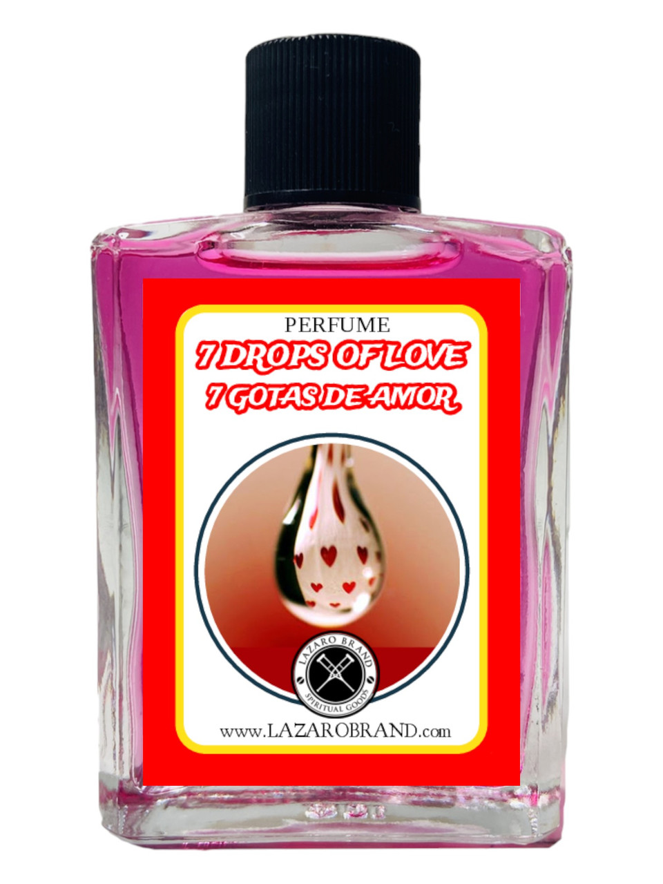 7 Drops Of Love 7 Gotas De Amor Spiritual Perfume: Romantic Energy