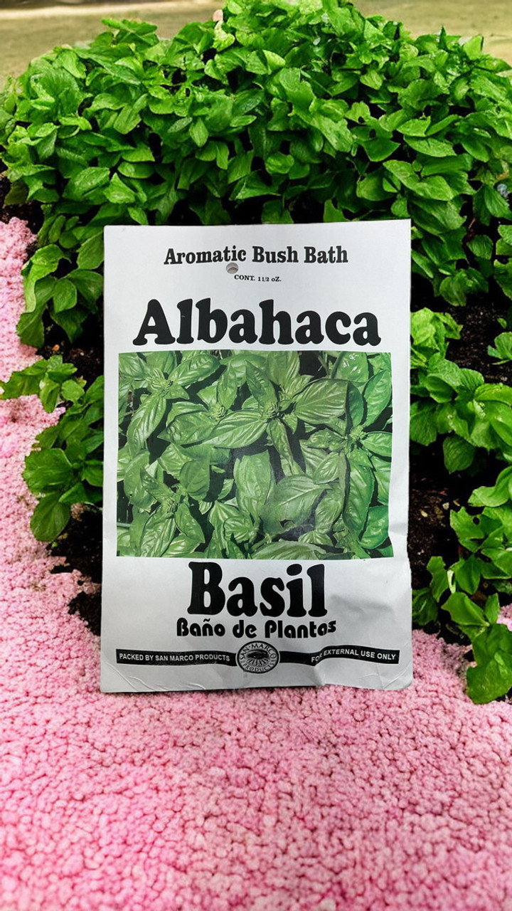 Basil / Aromatic Plant Bath / Bano De Plantas / Boil To Prepare