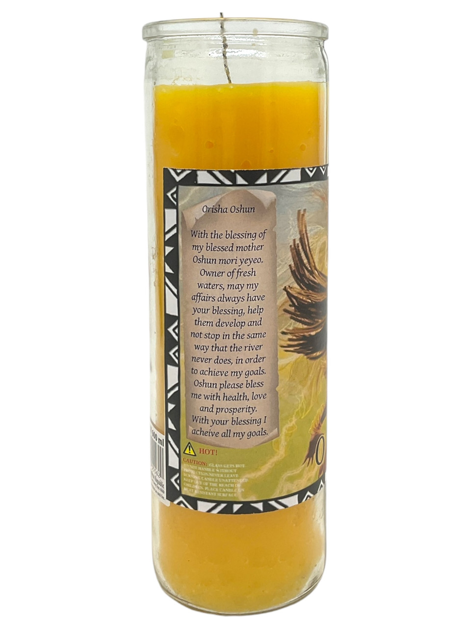 Divine Guardians Orisha Candle Collection / Oshun / 7 Day Prayer