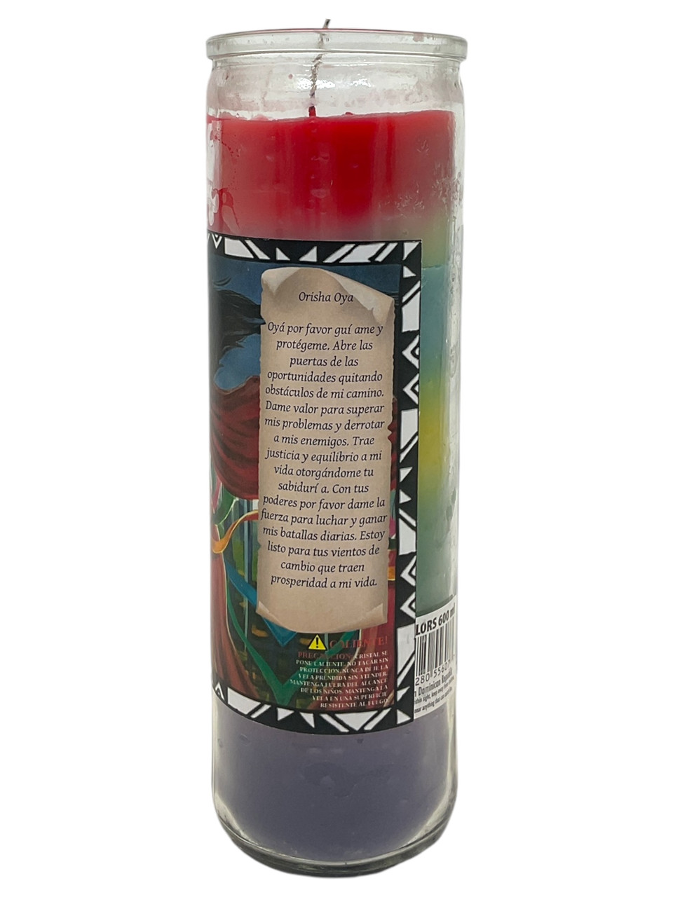 Divine Guardians Orisha Candle Collection / Oya / 7 Day Prayer Candle