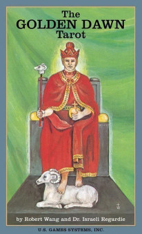 The Golden Dawn Tarot / Robert Wang & Dr. Isreali Regardie / 78 Card Deck / Guidebook