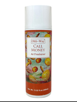 Call Money Air Freshener, 13.52oz, designed to attract financial blessings, prosperity, and abundance.