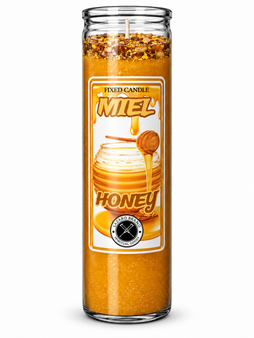 Honey / Miel Dressed & Blessed 7 Day Candle  Sweetening • Love • Harmony • Attraction