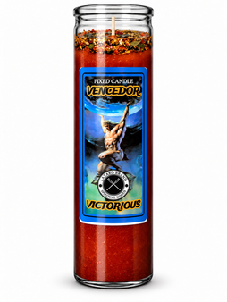 Victorious / Vencedor - Dressed & Blessed 7 Day Candle  Victory • Strength • Success • Overcoming Obstacles