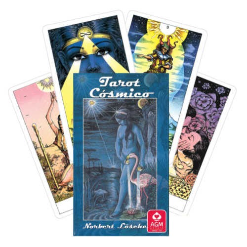 Tarot Cosmico By Norbert Losche Tarot Deck Spanish Edition (ESPANOL)