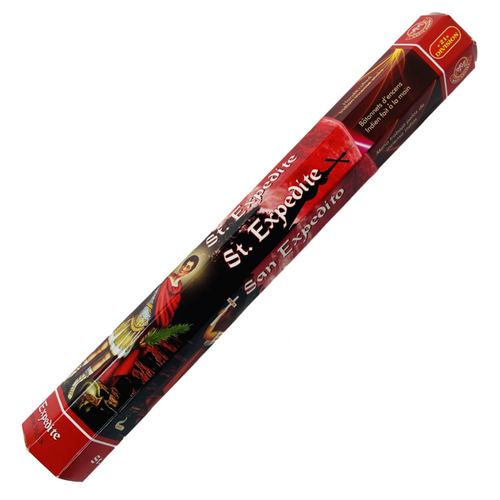 Saint Expeditus San Expedito The Patron Saint Of Emergencies Incense Sticks To Solve Urgent Problems In A Hurry 