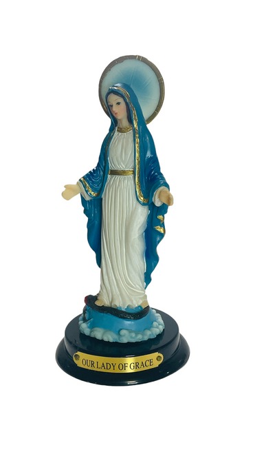  Our Lady Of Grace Statue 5"  - 