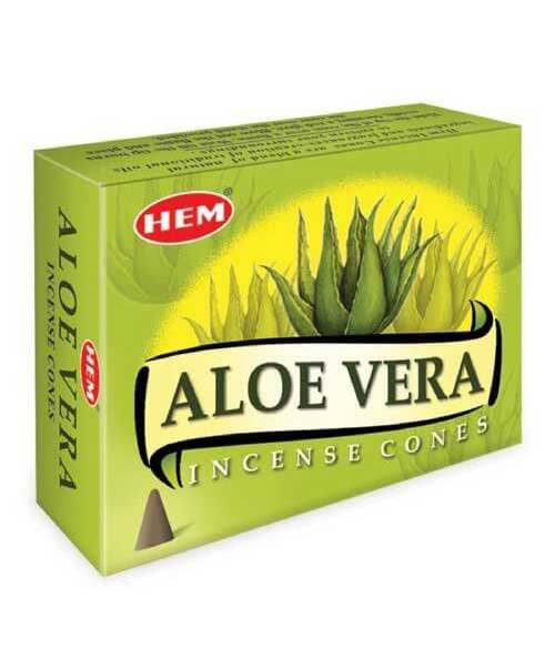 Aloe Vera Incense Cones Aloe Vera Conos De Incienso For Energetic Healing, Protection, Good Luck, ETC.