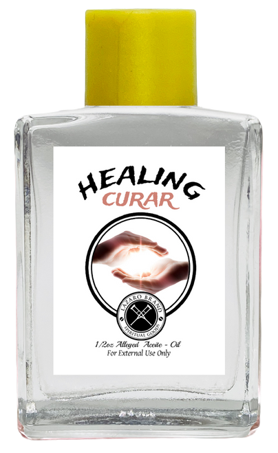 Healing Curar Spiritual Oil (CLEAR) 1/2 oz