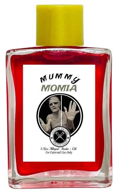 Mummy Mumia Spiritual Oil To Chase Out Evil Spirits, End Curses, Get Rid Of Unwanted Influences, ETC. (RED) 1/2 oz