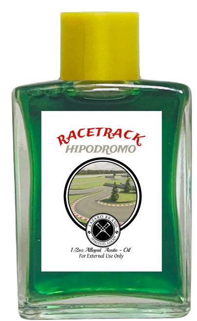 Racetrack Hipodromo Spiritual Oil For Good Luck, Gambling, Betting, Lottery, ETC. (GREEN) 1/2 oz