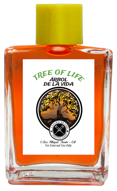 Tree Of Life Arbol De La Vida Spiritual Oil  (ORANGE) 1/2 oz
