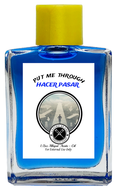 Put Me Through Hacer Pasar Spiritual Oil (BLUE) 1/2 oz