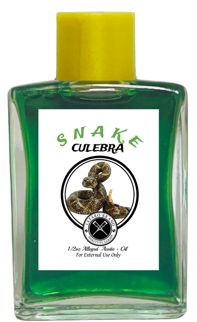 Snake Culebra Spiritual Oil To Control, Dominate, Power, ETC. (GREEN) 1/2 oz