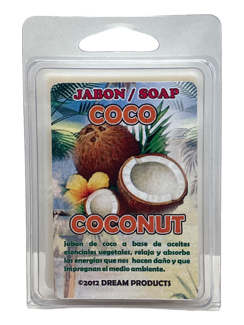 Coconut Coco Spiritual Soap Bar For Spiritual Cleansing, Remove Hex, Good Luck, ETC.