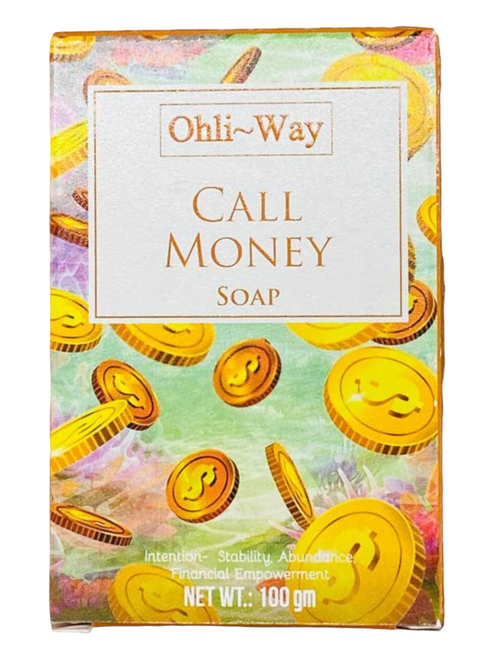 Call Money Llama Dinero Soap Bar With English/Spanish Prayer Card & Charm To Attract Opportunities, Steady Workflow, Financial Freedom, Good Luck, ETC.