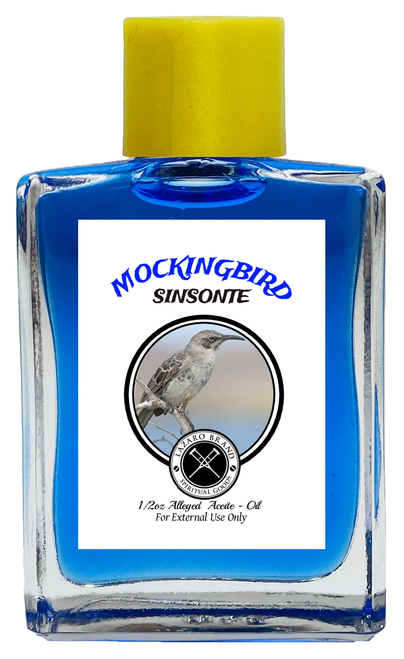 Mockingbird Sinsonte Spiritual Oil For Romance, Love, Attraction, Soulmates, ETC. (BLUE) 1/2 oz