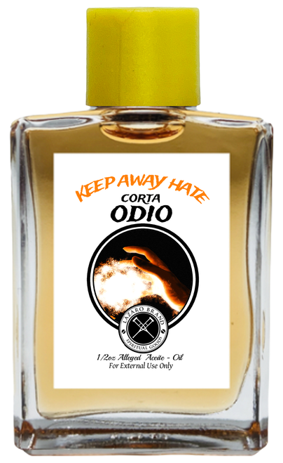 Keep Away Corta Hate Odio Spiritual Oil To Control, Dominate, Power, ETC. (BROWN) 1/2 oz