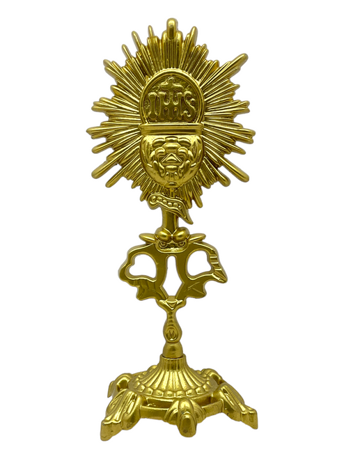 Holy Spirit Santisima Gold Color 11" Statue For Bovedas, Spiritual Altars, Shrines, ETC.