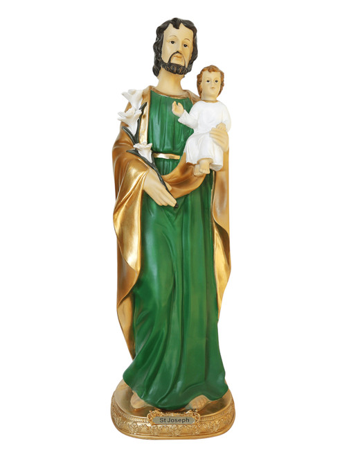 Saint Joseph 5" Statue For Family Unity, Protection During Travel, Responsible Worker, ETC.