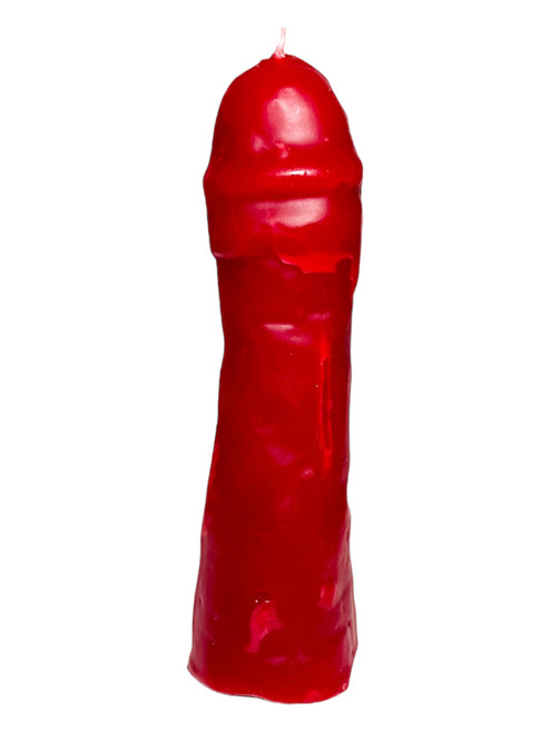 Male Penis 6.5" Red Figure Candle For Lust, Romance, Increase Potency, ETC.