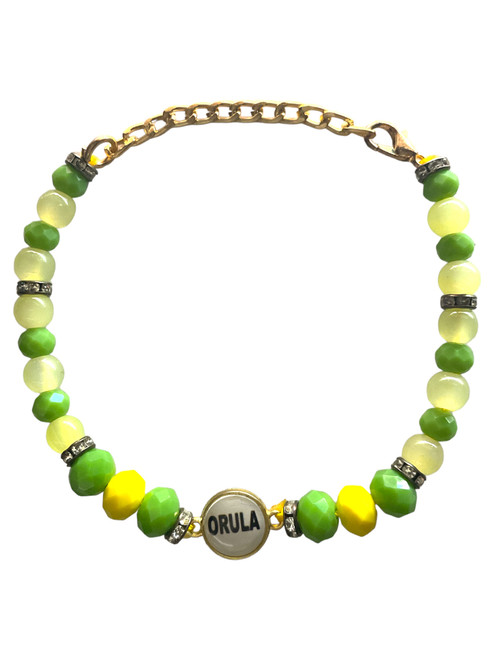 Orula / Double Sided / Adjustable Length Clasp Bracelet / 7” - 9” / Protection & Open Road