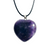 Amethyst Gemstone Heart Necklace For Protection, Purification, Spirituality, ETC.