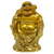 Laughing Golden Buddha Miniature 2" Statue VERSION 6