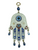 Hamsa Evil Eye Talisman Ancient Symbol Of Protection To Ward Off Evil & Attract Good Luck WHITE 8"