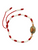 Saint Charles Borromeo San Carlos Borromeo Red/White Spiritual Bracelet For Protection, Ward Off Evil, Good Luck, ETC.