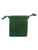 Green Velvet 2.5" Drawstring Mojo Bag Pouch
