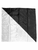 Black & White Satin Altar Cloth Pañuelo 34"x34"