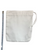 White Cloth 5" Drawstring Mojo Bag Pouch