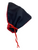 Black & Red 4.5" Cloth Drawstring Mojo Bag Pouch